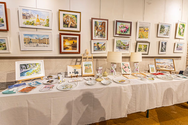 aquarelles expo daubenfeld Cormontreuil