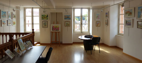 exposition d'aquarelles hautvillers N Daubenfeld