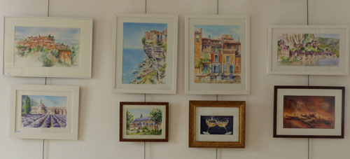 aquarelles N daubenfeld Hautvillers