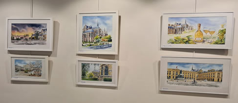 aquarelles de Nicole Daubenfeld