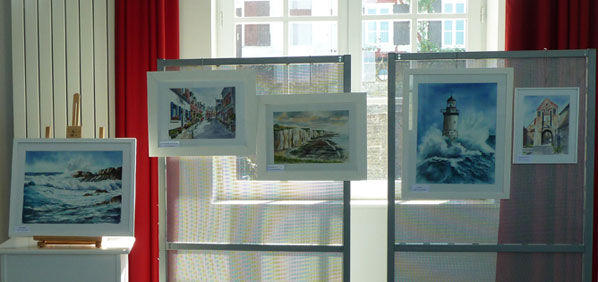 exposition Nicole daubenfeld St Valery sur somme2022