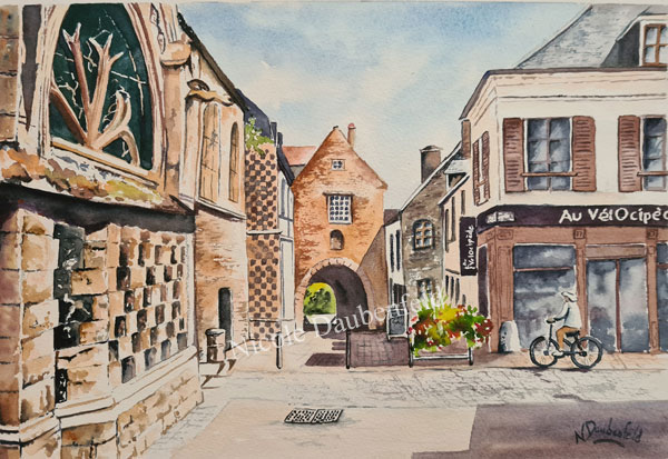 ville médiévale de St Valery sur somme