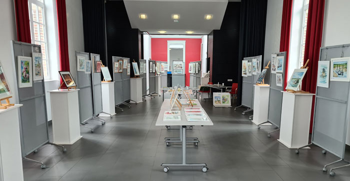 exposition à St Valery sur somme en 2023