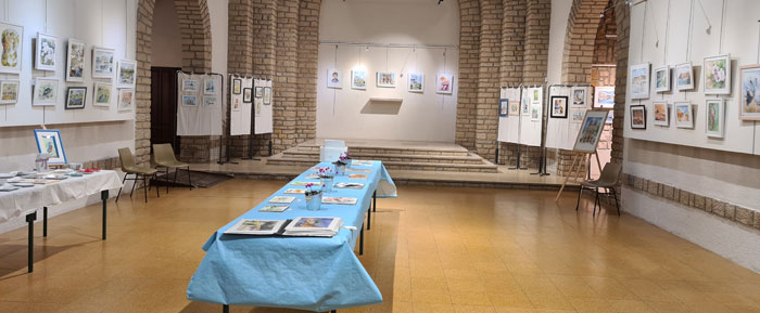 exposition Nicole Daubenfeld à Cormontreuil en 2024