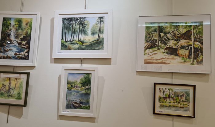 aquarelle de Nicole Daubenfeld