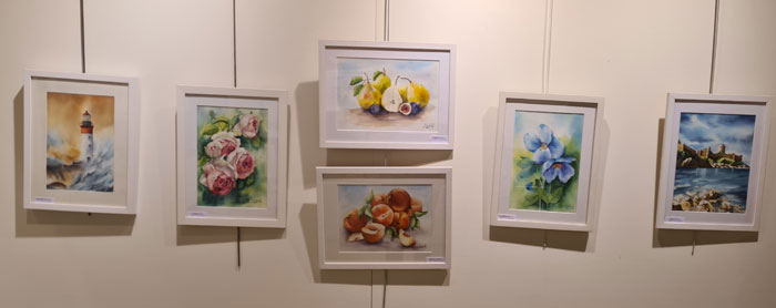 aquarelles de Nicoole Daubenfeld