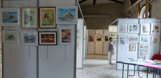 n Daubenfeld au festival d'aquarelle de Wassy2019