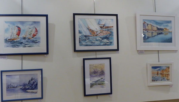 exposition Nicole Daubenfeld salle Tourte Cormontreuil